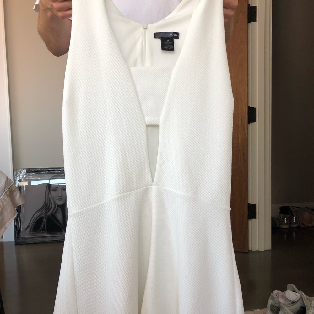 Aqua romper white